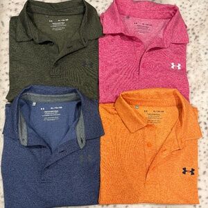 Under Armour Men’s The Playoff Polo Golf Shirts (4)